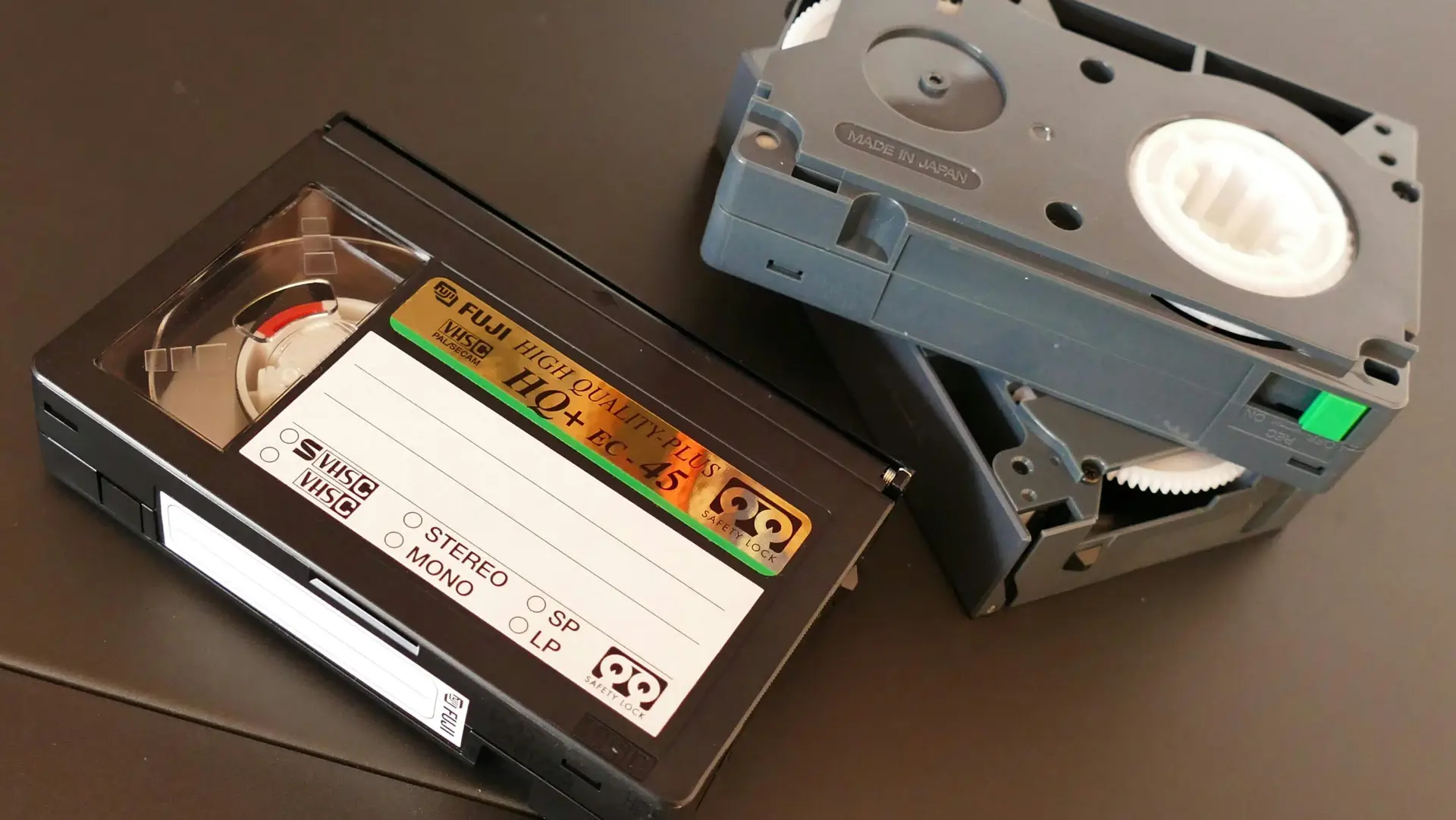 Explore a collection of vintage VHS tapes that evoke nostalgia and the retro era of home entertainment.